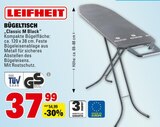 BÜGELTISCH "Classic M Black" Angebote von LEIFHEIT bei E center Frankenthal für 37,99 €