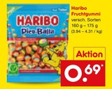Aktuelle Haribo Angebote bei Netto Marken-Discount in Duisburg Aktuelles Fruchtgummi Angebot bei Netto Marken-Discount in Duisburg ab 0,69 €