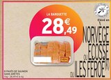 Promo 8 PAVÉS DE SAUMON SANS ARÊTES à 28,49 € dans le catalogue Intermarché à Saint-Vincent-la-Châtre