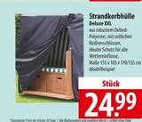 Strandkorbhülle Deluxe XXL bei famila Nordost im Nauen Prospekt für 24,99 €