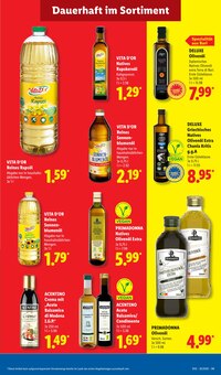 Olivenöl im aktuellen Lidl Prospekt (Mannheim) Olivenöl im Lidl Prospekt "LIDL LOHNT SICH" mit 70 Seiten (Mannheim)