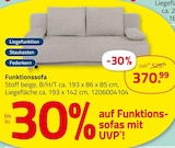 Aktuelles Funktionssofa Angebot bei ROLLER in Ulm ab 370,99 €