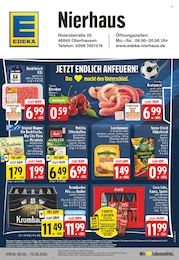 Supermarkt Prospekt von EDEKA Oberhausen EDEKA Prospekt: "Aktuelle Angebote", 26 Seiten, 08.06.2026 - 13.06.2026