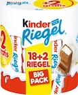 Riegel 18 + 2 Big Pack von kinder für 3,99 € bei Netto mit dem Scottie im Angebot Riegel 18 + 2 Big Pack von kinder im aktuellen Netto mit dem Scottie Prospekt