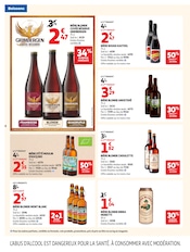 Promos Bière dans le catalogue "OFFRES DU MOMENT" de Auchan Hypermarché Bière en promo dans le catalogue Auchan Hypermarché à la page 8