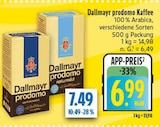 prodomo Kaffee Angebote von Dallmayr bei diska Chemnitz für 6,99 €