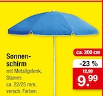 Aktuelle Sonnenschirm Angebote bei Zimmermann in Wolfsburg Aktuelles Sonnenschirm Angebot bei Zimmermann in Wolfsburg ab 9,99 €