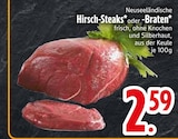 Hirsch-Steaks im Angebot bei EDEKA in Ravensburg Hirsch-Steaks Angebote bei EDEKA Ravensburg für 2,59 €