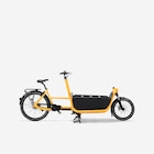 E-Lastenfahrrad Cargobike F900E Box gelb von BTWIN im aktuellen Decathlon Prospekt für 4.299,00 €