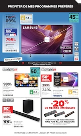 Promos Télécommande Tv dans le catalogue "FAITES ENTRER LA NOUVEAUTÉ À LA MAISON !" de Carrefour à la page 13 Promos Télécommande Tv dans le catalogue "FAITES ENTRER LA NOUVEAUTÉ À LA MAISON !" de Carrefour à la page 13