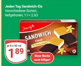Aktuelles Sandwich-Eis Angebot bei GLOBUS in Bochum ab 1,89 €