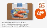 Wildlachs Filets Angebote von followfood bei tegut Frankfurt für 4,99 €