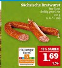 Sächsische Bratwurst Angebote bei Marktkauf Bautzen für 1,69 €