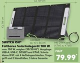 Faltbares Solarladegerät 100 W bei Kaufland im Prospekt "" für 79,99 €