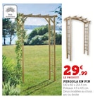 Pergola en pin en promo chez Super U La Roche-sur-Yon à 29,99 €