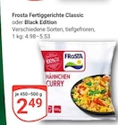 Fertiggerichte Classic im Angebot bei GLOBUS in Castrop-Rauxel Fertiggerichte Classic Angebote von Frosta bei GLOBUS Castrop-Rauxel für 2,49 €