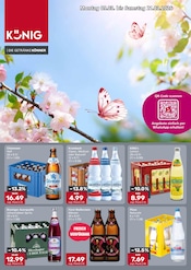 Getränke König Supermarkt Prospekt der aktuellen Woche mit 4 Seiten, gültig von 09.03.2026 bis 21.03.2026, in Gunzenhausen und Umgebung Aktueller Getränke König Supermarkt Prospekt in Gunzenhausen und Umgebung, "DIE GETRÄNKEKÖNNER" mit 4 Seiten, 09.03.2026 - 21.03.2026