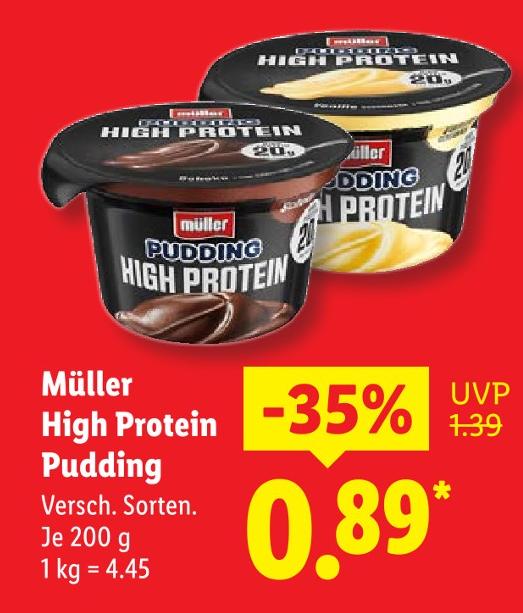 High Protein Pudding
