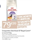 Croquettes Sterilised 37 - Royal Canin® à 79,99 € dans le catalogue Jardiland
