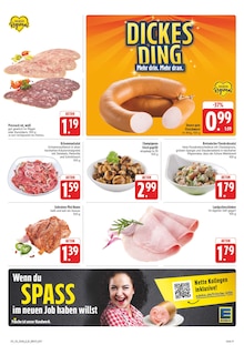 Schweinefleisch im aktuellen E center Prospekt (Jena) Schweinefleisch im E center Prospekt "Wir lieben Lebensmittel!" mit 42 Seiten (Jena)