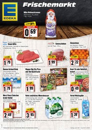 Supermärkte Prospekt von EDEKA Frischemarkt EDEKA Frischemarkt Prospekt: Top Angebote, 4 Seiten, 28.11.2022 - 03.12.2022