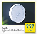 Wanduhr von  im aktuellen diska Prospekt für 9,99 €