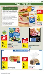 Prix et réduction Jambon Cru dans le prospectus Carrefour Market en cours Offre Jambon Cru dans le catalogue Carrefour Market du moment à la page 15