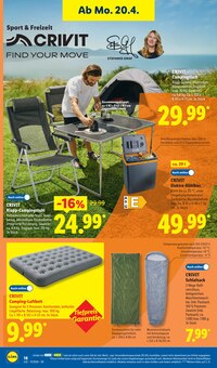 Campingstuhl im Lidl Prospekt "LIDL LOHNT SICH" mit 68 Seiten (Darmstadt)