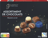 Assortiment de Chocolats - GOURMET FINEST CUISINE - Aldi à Puteaux Assortiment de Chocolats - GOURMET FINEST CUISINE en promo chez Aldi Puteaux à 4,49 €