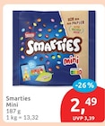 Smarties Mini von Nestlé für 2,49 € bei budni im Angebot Smarties Mini von Nestlé im aktuellen budni Prospekt