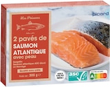 2 pavés de saumon atlantique avec peau ASC - PICARD en promo chez Picard 2 pavés de saumon atlantique avec peau ASC - PICARD dans le catalogue Picard