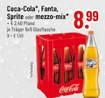 Coca-Cola, Fanta, Sprite oder mezzo-mix Angebote bei Trinkgut Ismaning für 8,99 €