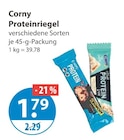 Proteinriegel von Corny im aktuellen V-Markt Prospekt für 1,79 €