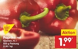 Paprika rot Angebote von MARKT TAG bei Netto Marken-Discount Fürth für 1,99 €