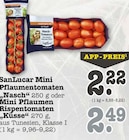 Aktuelles Mini Pflaumentomaten Nasch Angebot bei E center in Heidelberg ab 2,22 €