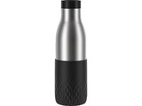Trinkflasche im MediaMarkt Saturn Prospekt N31105 Bludrop Sleeve Trinkflasche Edelstahl/Schwarz von EMSA im aktuellen MediaMarkt Saturn Prospekt für 23,99 €