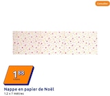 Nappe en papier de Noël à 1,88 € dans le catalogue Action