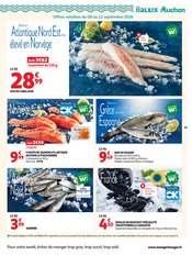 Promos Saumon dans le catalogue "LE GRAND MÉNAGE DE RENTRÉE" de Auchan Hypermarché Saumon en promo dans le catalogue Auchan Hypermarché à la page 39