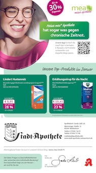 mea - meine apotheke Prospekt Unsere Januar-Angebote mit 4 Seiten