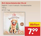 Adventskalender Hund von 8in1 für 7,99 € bei Netto Marken-Discount im Angebot Adventskalender Hund von 8in1 im aktuellen Netto Marken-Discount Prospekt