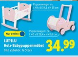 Puppenwiege Angebote von LUPILU bei Lidl Hamm für 34,99 €
