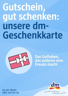 dm-drogerie markt Prospekt der KW 19 "Gemeinsam Neues entdecken" Aktueller dm-drogerie markt Prospekt "Gemeinsam Neues entdecken" Seite 2 von 6 Seiten