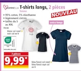 T-shirts longs - Jasminella - Norma à Schiltigheim T-shirts longs - Jasminella en promo chez Norma Schiltigheim à 9,99 €