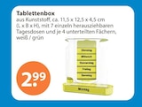 V-Markt Schongau - Tablettenbox Angebot im Prospekt Tablettenbox bei V-Markt im Schongau Prospekt für 2,99 €