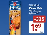 Prinzen-Rolle im ALDI SÜD Prospekt Prinzen-Rolle von De Beukelaer im aktuellen ALDI SÜD Prospekt für 1,69 €
