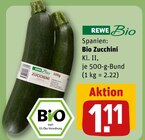 Bio Zucchini Angebote von REWE Bio bei REWE Leipzig für 1,11 €