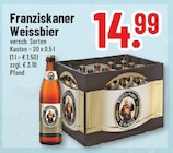 Weissbier im Angebot bei Trinkgut in Voerde Weissbier Angebote von Franziskaner bei Trinkgut Voerde für 14,99 €