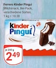Kinder Pingui im Angebot bei GLOBUS in Castrop-Rauxel Kinder Pingui Angebote von Ferrero bei GLOBUS Castrop-Rauxel für 2,49 €