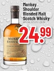 Blended Malt Scotch Whisky Angebote von Monkey Shoulder bei Trinkgut Pforzheim für 24,99 €