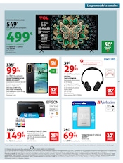 Promos Smartphone dans le catalogue "25 JOURS AUCHAN" de Auchan Hypermarché Smartphone en promo dans le catalogue Auchan Hypermarché à la page 51